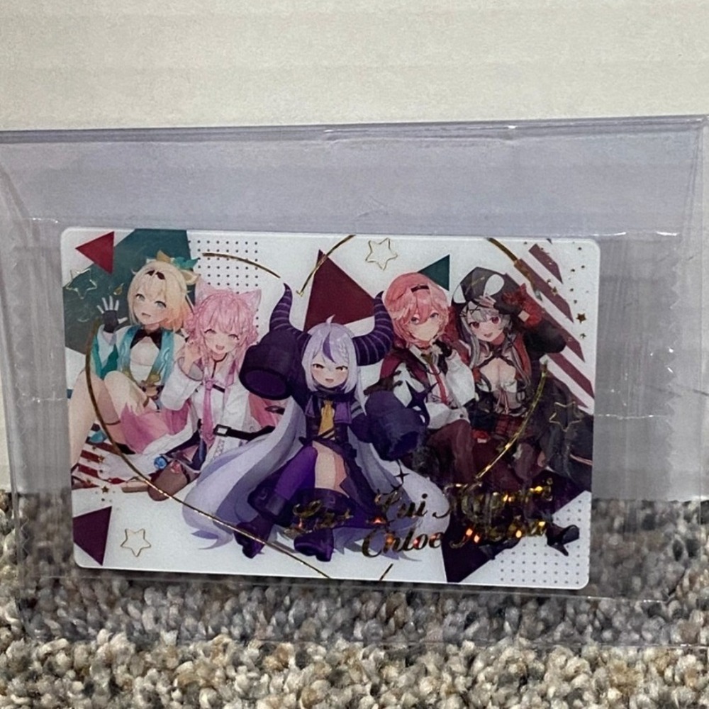 Bandai Hololive Wafer Card Secret Society holoX Group #43 Holo Rare